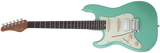 Schecter - Nick Johnston Traditional H/S/S Electric Guitar - Left-Handed - Atomic Green