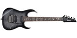 Ibanez - Guitare électrique 7 cordes RG J Custom avec étui rigide - Noir rutile