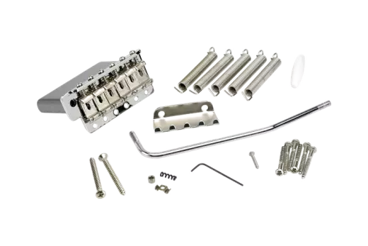 Fender - 6-Saddle American Vintage Series Stratocaster Tremolo Assembly - Chrome