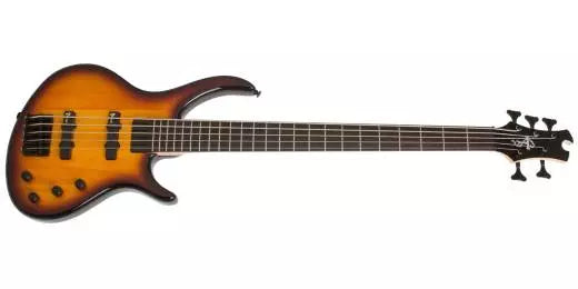 Epiphone - Toby Deluxe V Bass - Vintage Sunburst