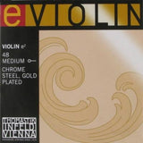 Thomastik-Infeld - Corde de Mi simple spéciale pour violon 4/4 - Plaqué or