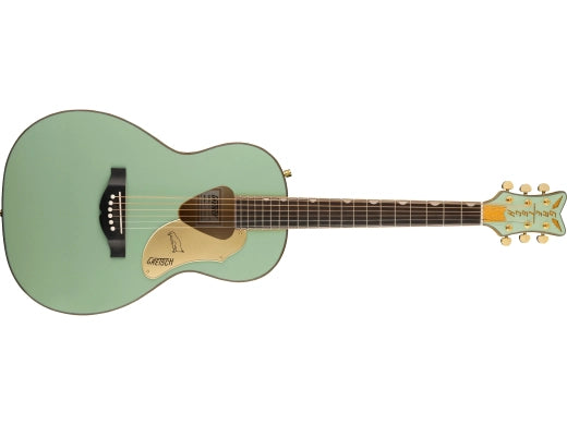 Gretsch Guitars - G5021E Rancher Penguin Parlor Acoustique/Électrique - Menthe Métallisée