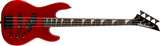 Jackson Guitars - JS Series Concert Bass Minion JS1X, Amaranth Fingerboard - Metallic Red