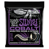 Cordes pour basse 5 cordes Ernie Ball Cobalt Super Slinky - 50-135