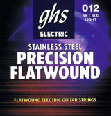 Cordes GHS - Cordes de guitare Precision Flatwound - Légères