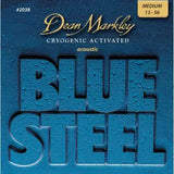 Dean Markley - Jeu de cordes pour guitare acoustique Blue Steel 13-56