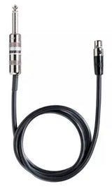 Shure - WA302 Câble d'instrument 1/4 po pour Shure Wireless - 2,5 pi