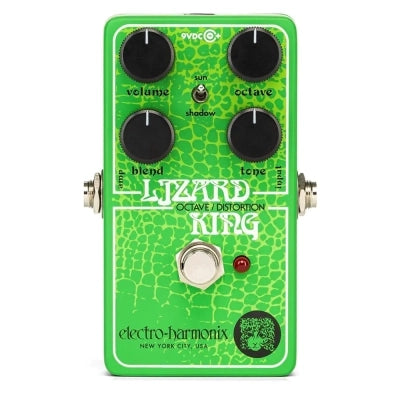 Electro-Harmonix - Pédale d'octave et de fuzz pour basse Lizard King