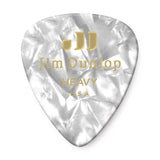 Dunlop - Celluloïd Pearloid Player Pack (12 unités) - Blanc épais