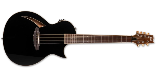 ESP Guitars - Guitare électrique 7 cordes LTD TL-7 Thinline - Noir