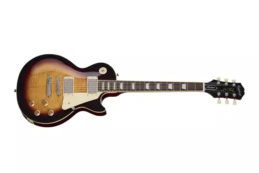 Epiphone - Les Paul Standard 50s Figured Electric Guitar with Gigbag - Bourbon Burst