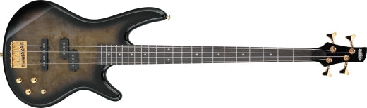Ibanez - Gio SR 4-String Electric Bass - Transparent Pale Black Burst