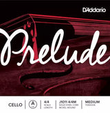 D'Addario Orchestral - Prélude Simple Violoncelle Cordes Médium - 1/2