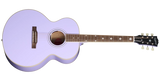 Epiphone - J-180 LS Acoustic/Electric Guitar with Hardshell Case - Lavender
