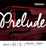 Cordes de violoncelle D'Addario Orchestral - Prelude, tension moyenne - 3/4