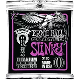 Ernie Ball - Power Slinky électrique en titane revêtu - 11-48