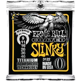 Ernie Ball - Slinky hybride électrique en titane avec revêtement - 9-46