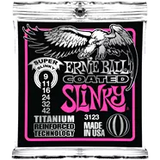 Ernie Ball - Super Slinky électrique en titane revêtu - 9-42