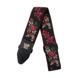 Sangle de guitare Ernie Ball - Jacquard rose rouge