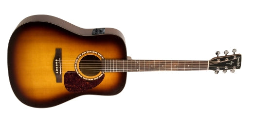 Simon et Patrick - Guitare acoustique/électrique Songsmith Spruce/Wild Cherry avec Presys II - Burst