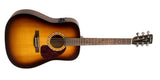 Simon and Patrick - Songsmith Spruce/Wild Cherry Acoustic/Electric Guitar withPresys II - Burst