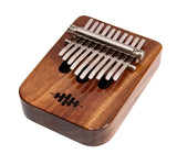 Granite Percussion - Kalimba 10 touches, finition noyer brillant