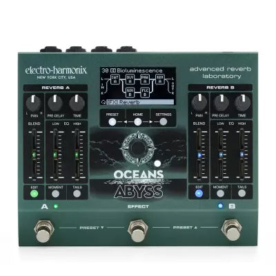 Electro-Harmonix - Laboratoire de réverbération avancé Oceans Abyss
