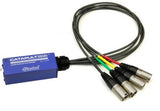 Radial - Catapult Mini RX Câble audio Cat 5 4 canaux