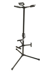 Support triple pour guitares Yorkville Sound avec protections - Noir