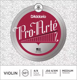 Cordes d'orchestre D'Addario Pro Arte pour violon, tension moyenne, 4/4