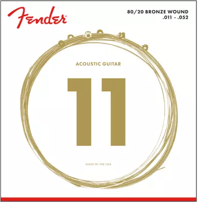 Fender - 70CL 80/20 Bronze Acoustic Strings 11-52