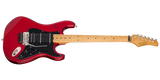 Kramer - Guitare électrique Pacer Deluxe avec housse - Rouge rubis métallisé