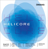 DAddario Orchestral - HP611 3/4M - Helicore Pizzicato Bass Single G String, 3/4 Scale, Medium Tension
