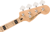 Squier - Affinity Series Active Jazz Bass, touche érable - Olympic White - 0378703505