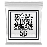 Corde simple pour guitare électrique Ernie Ball, filée au cobalt, 0,056