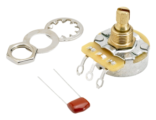 Fender - 250K No-Load Split Shaft Potentiometer (Volume or Tone)