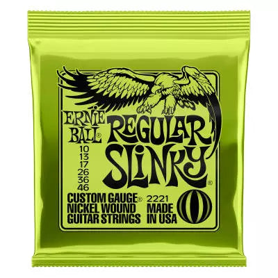 Cordes électriques Ernie Ball Regular Slinky 10-46