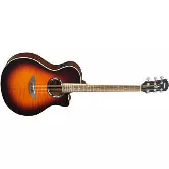 Yamaha - APX500IIFM - Acoustic/Electric - Flame Violin Sunburst