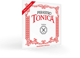 Pirastro - Tonica Violin Set with Silver E & D Loop End