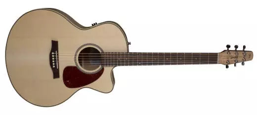 Seagull Guitars - Performer CW Mini-Jumbo Flame Maple QI avec housse de transport