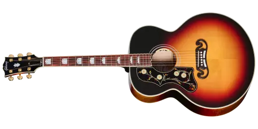 Gibson - Guitare acoustique/électrique standard SJ-200 - Tri-Burst (gaucher)