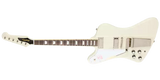 Epiphone - 1963 Firebird V with Maestro Vibrola Reissue Electric Guitar with Hardshell Case - Polaris White (Left Handed)