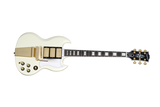 Epiphone - Les Paul SG Custom de 1963 avec vibrato Maestro et étui - Blanc classique