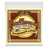 Cordes en bronze 80/20 pour mandoline Earthwood Light Loop End, 9-34