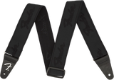 Sangle Fender Weightless avec logo Running - Noir