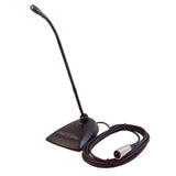 Shure - Microphone col de cygne standard Microflex avec base de bureau, interrupteur de sourdine et indicateur LED