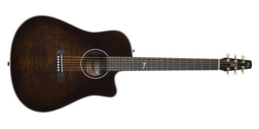 Seagull Guitars - Guitare électro-acoustique à pan coupé Signature Peppino de la série Artist avec housse