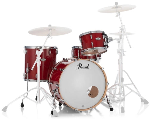 Pearl - Pack de 3 fûts Professional Series (22, 12, 16) - Rouge séquoia
