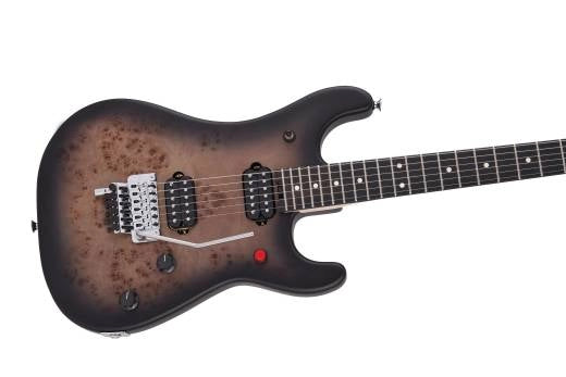 EVH - 5150 Series Deluxe Poplar Burl, Ebony Fingerboard - Black Burst 5108002557