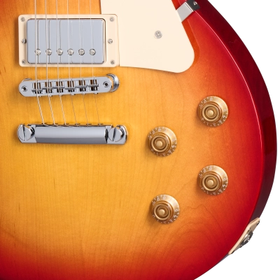 Gibson - Guitare électrique Les Paul Studio avec étui souple - Heritage Cherry Sunburst